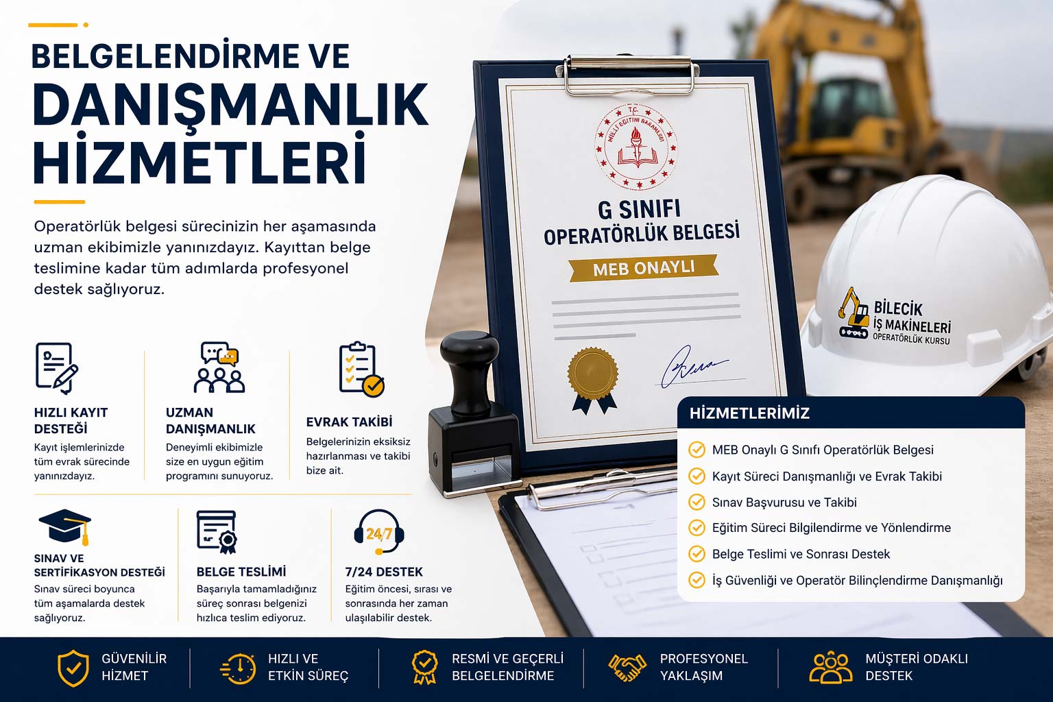 Belgelendirme ve Danışmanlık Hizmetleri