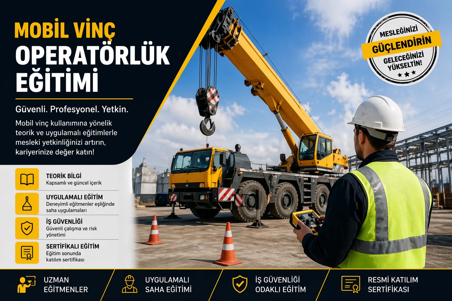 Mobil Vinç Operatörlük Eğitimi