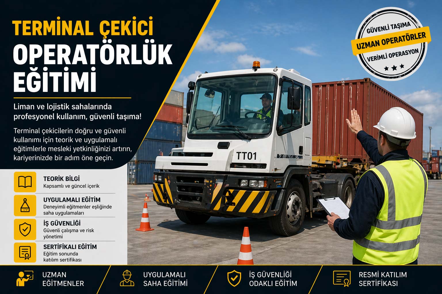 Terminal Çekici Operatörlük Eğitimi