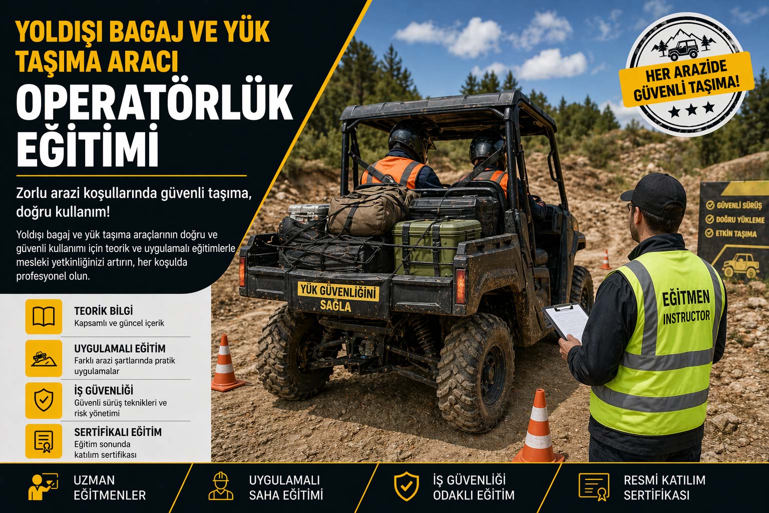 Yoldışı Bagaj ve Yük Taşıma Aracı Operatörlük Eğitimi